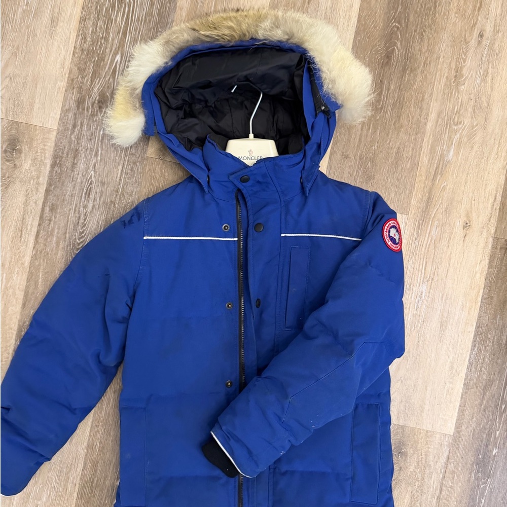 Canada Goose Black and Blue Jacket